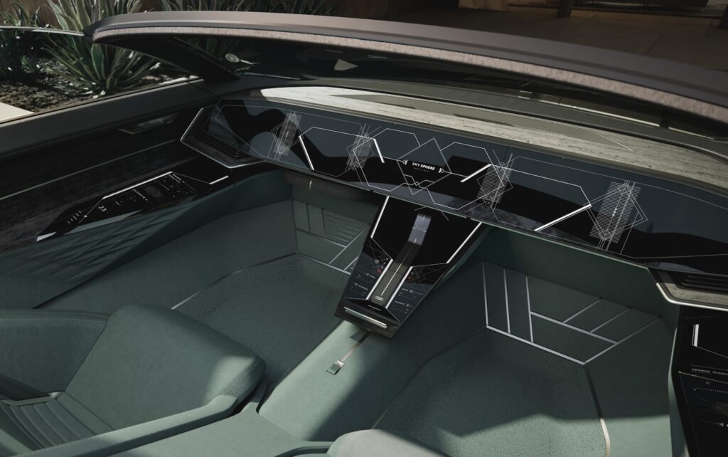 Audi skysphere concept sans driver controls